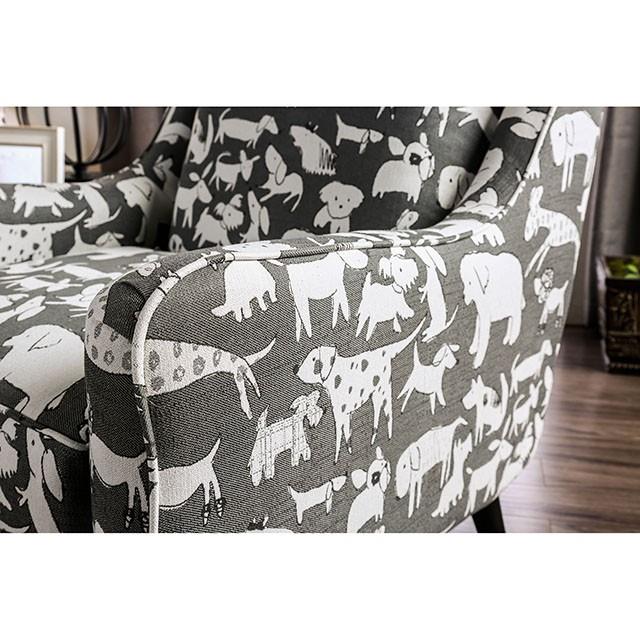  Furniture of America Patricia Fabric 3 pc Sectional SM8171-SECT IMAGE 6
