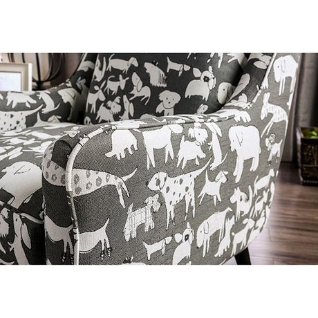  Furniture of America Patricia Fabric 3 pc Sectional SM8171-SECT IMAGE 6