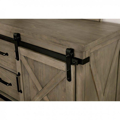  Furniture of America Bianca 4-Drawer Dresser CM7734GY-D IMAGE 4