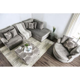  Furniture of America Bonaventura Fabric 2 pc Sectional SM5143GY-SECT IMAGE 2
