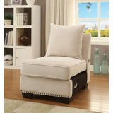  Furniture of America Skyler Fabric 3 pc Sectional CM6156-SECTIONAL IMAGE 4