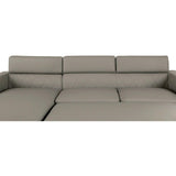  Furniture of America Dayna Leather Look Sleeper Loveseat CM6292-SECTIONAL IMAGE 5