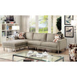  Furniture of America Lauren I Fabric 2 pc Sectional CM6856-SECTIONAL IMAGE 1