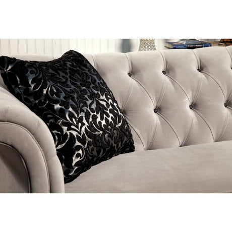  Furniture of America Rotterdam Fabric 2 pc Sectional SM2261-PK IMAGE 3