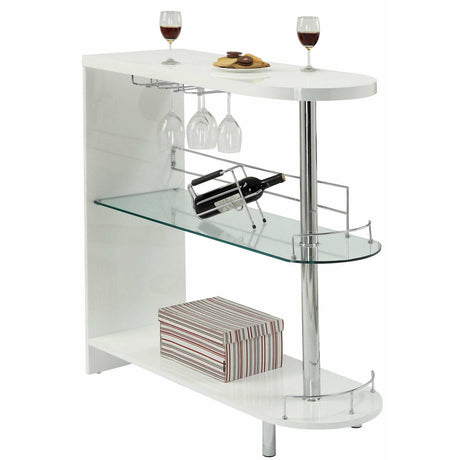  Furniture of America Bars Bars CM-BT8333-WH IMAGE 1