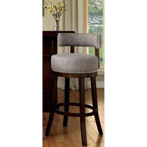  Furniture of America Lynsey CM-BR6252LG-24-2PK 25" Bar Stool IMAGE 1
