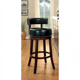  Furniture of America Shirley CM-BR6251BK-24-2PK 25" Bar Stool IMAGE 1