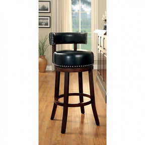  Furniture of America Shirley CM-BR6251BK-24-2PK 25" Bar Stool IMAGE 1