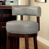  Furniture of America Shirley CM-BR6251GY-29-2PK 30" Bar Stool IMAGE 2