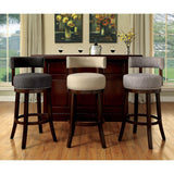 Furniture of America Lynsey CM-BR6252GY-29-2PK 30" Bar Stool IMAGE 5