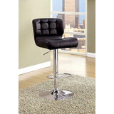  Furniture of America Kori Adjustable Height Stool CM-BR6152BK IMAGE 2