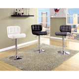  Furniture of America Kori Adjustable Height Stool CM-BR6152BK IMAGE 3