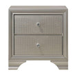  Crown Mark Lyssa 2-Drawer Nightstand B4300-2 IMAGE 1