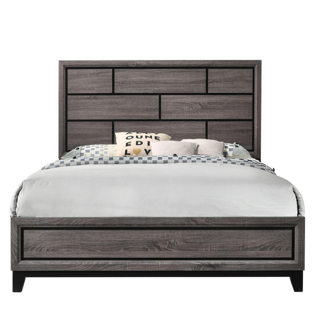  Crown Mark Akerson King Panel Bed B4620-K-HBFB/B4620-KQ-RAIL IMAGE 1