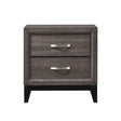  Crown Mark Akerson 2-Drawer Nightstand B4620-2 IMAGE 1
