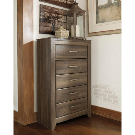  Signature Design by Ashley Juararo B251B42 7 pc Queen Poster Bedroom Set IMAGE 4