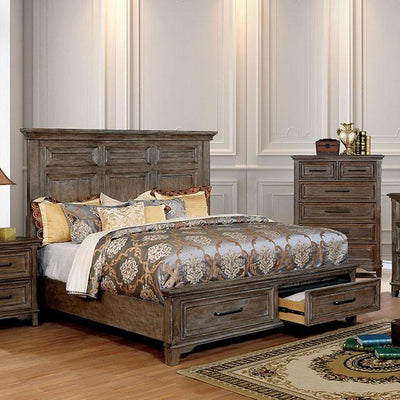  Furniture of America Oberon Queen Panel Bed with Storage CM7845Q-BED IMAGE 1