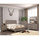  Furniture of America Brenna Queen Panel Bed CM7435GY-Q-BED IMAGE 2