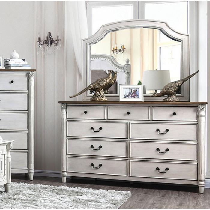  Furniture of America Hesperia Dresser Mirror CM7441M IMAGE 2
