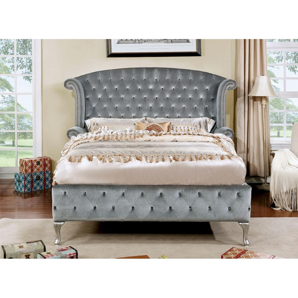  Furniture of America Alzir CM7150Q Queen Bed IMAGE 2