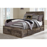  Benchcraft Derekson B200B10 Full Panel Bed with 6 Storage Drawers IMAGE 2