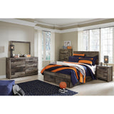  Benchcraft Derekson B200B10 Full Panel Bed with 6 Storage Drawers IMAGE 7