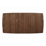  Coaster Furniture Alfredo 108080 63-inch Extension Leaf Dining Table - Natural Walnut IMAGE 2