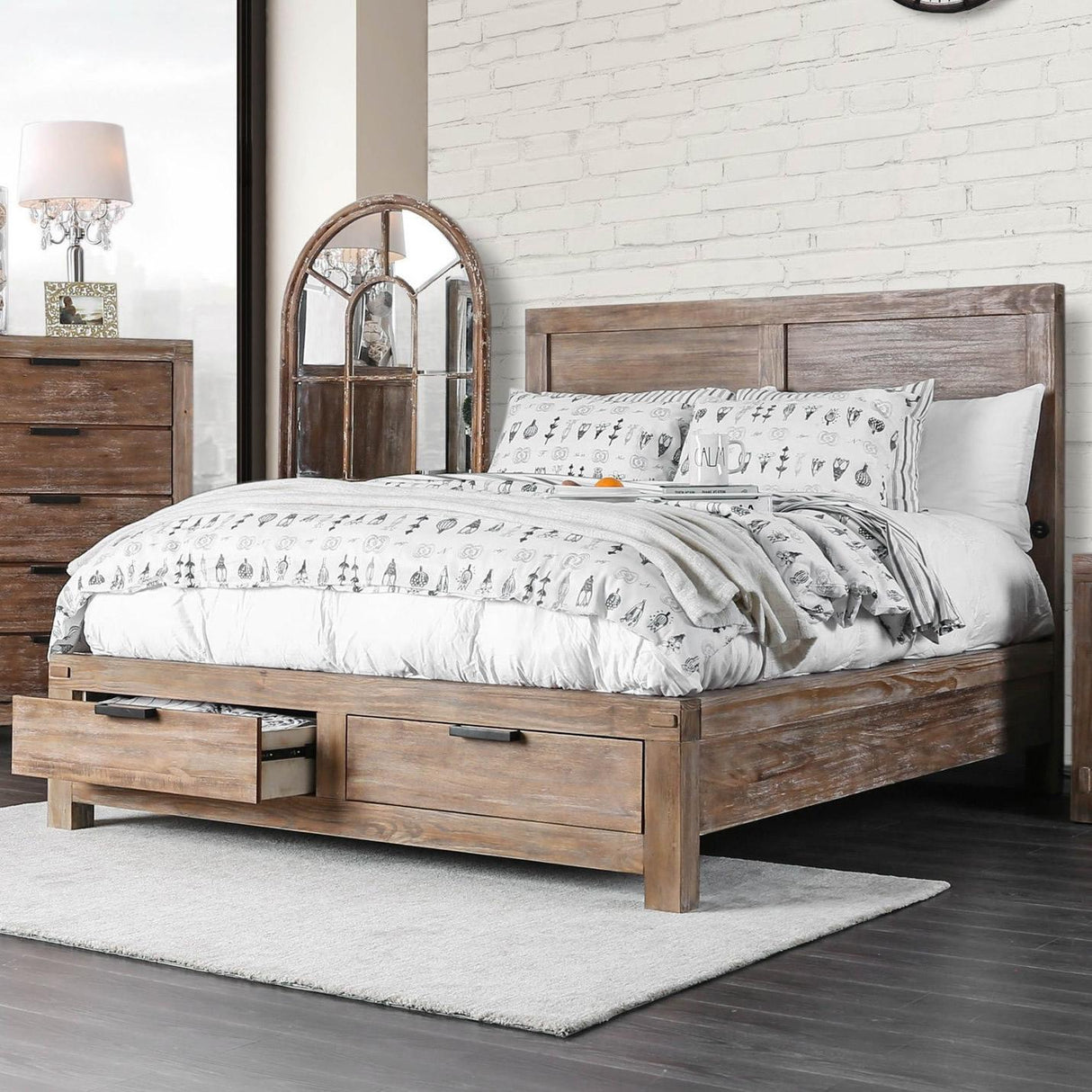  Furniture of America Wynton CM7360EK King Bed IMAGE 1