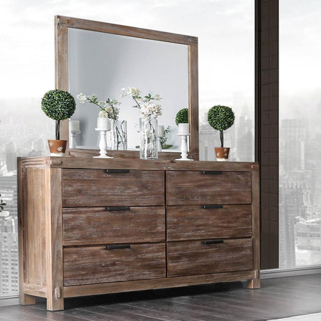  Furniture of America Wynton Dresser Mirror CM7360M IMAGE 4