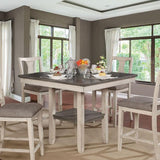  Furniture of America Ann CM3752PT-5PK Counter Height Table Set IMAGE 2