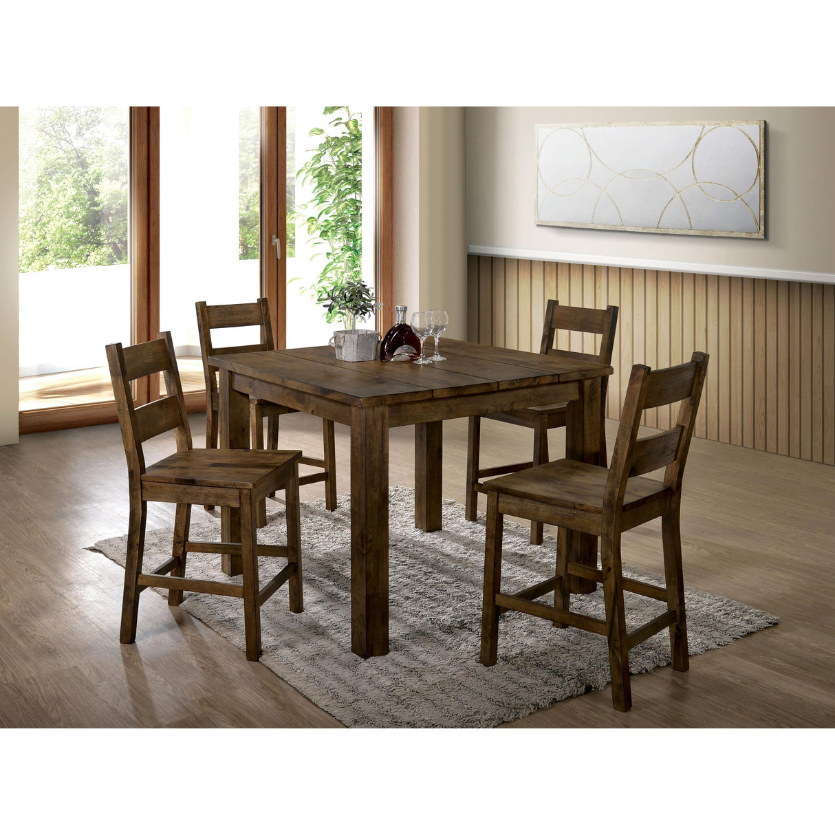  Furniture of America Kristen CM3060PC-2PK Counter Height Side Chair IMAGE 4