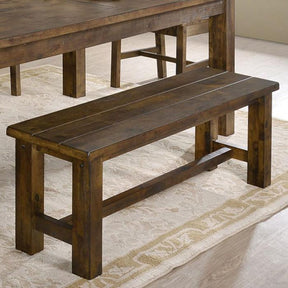  Furniture of America Kristen Dining Bench CM3060BN IMAGE 1