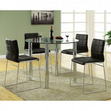  Furniture of America Kona CM8320BK-PC-2PK Counter Height Chair IMAGE 2