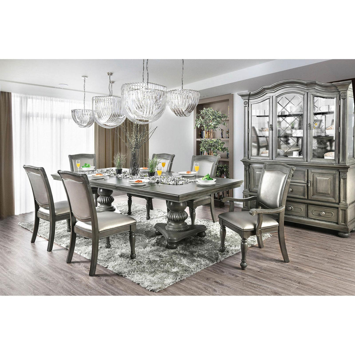  Furniture of America Alpena CM3350GY-SC-2PK Side Chair IMAGE 3