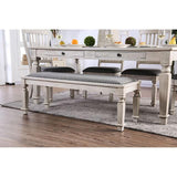  Furniture of America Georgia Dining Table CM3089T IMAGE 3