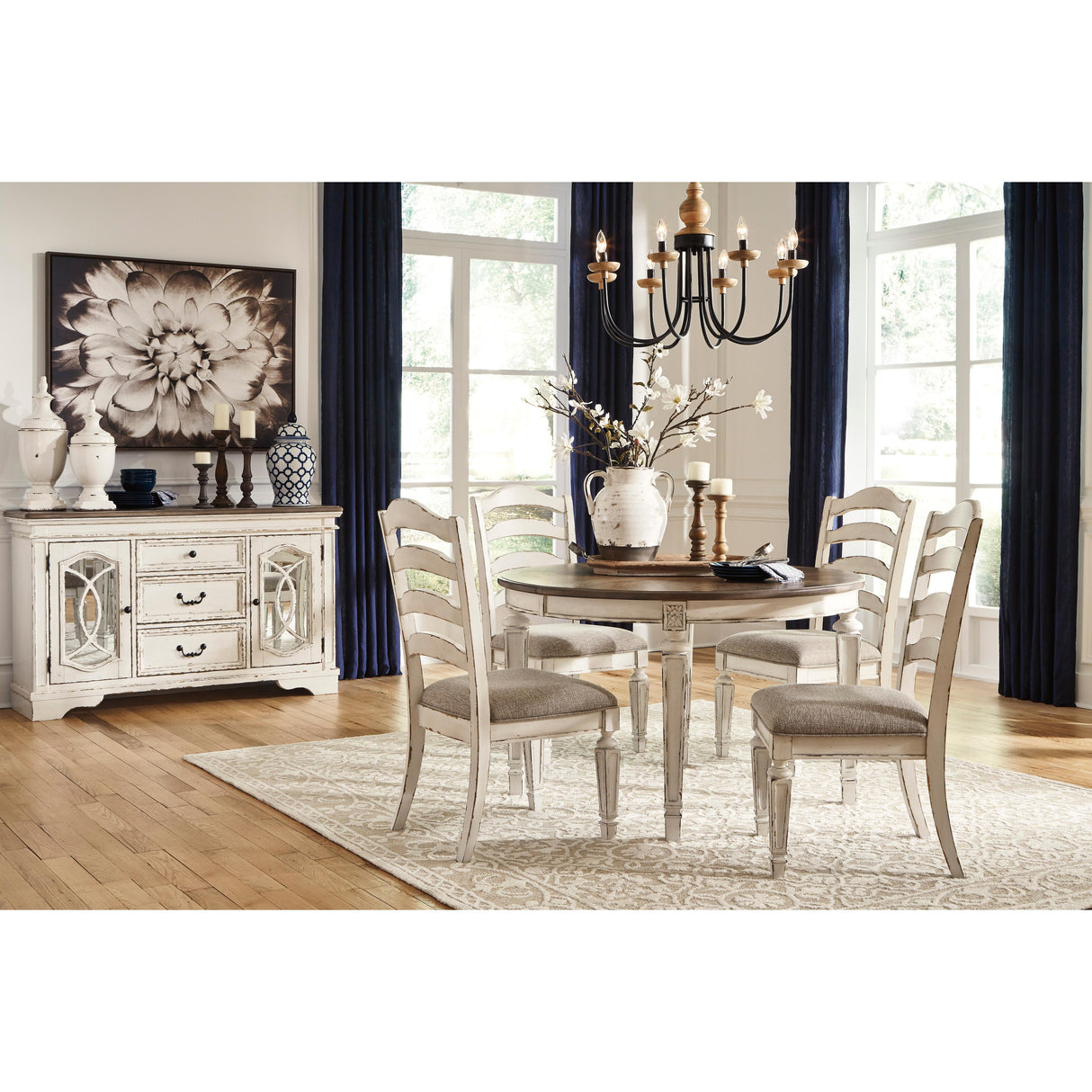  Signature Design by Ashley Realyn Dining Chair D743-01 IMAGE 10