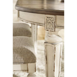  Signature Design by Ashley Oval Realyn Dining Table D743-35 IMAGE 2