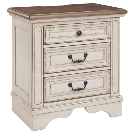  Signature Design by Ashley Realyn 3-Drawer Nightstand B743-93 IMAGE 2