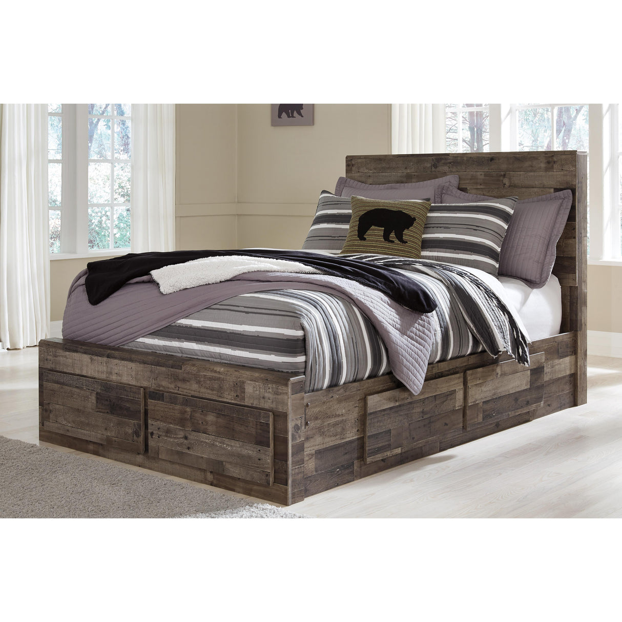  Benchcraft Derekson B200-50 Twin/Full Under Bed Storage IMAGE 3