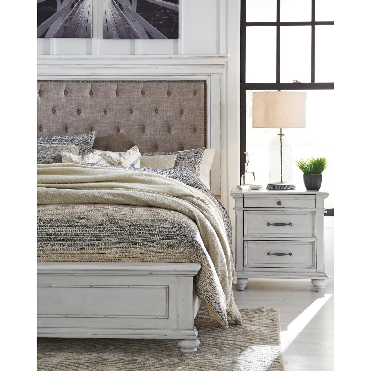  Benchcraft Kanwyn California King Panel Bed B777-158/B777-56/B777-94 IMAGE 10