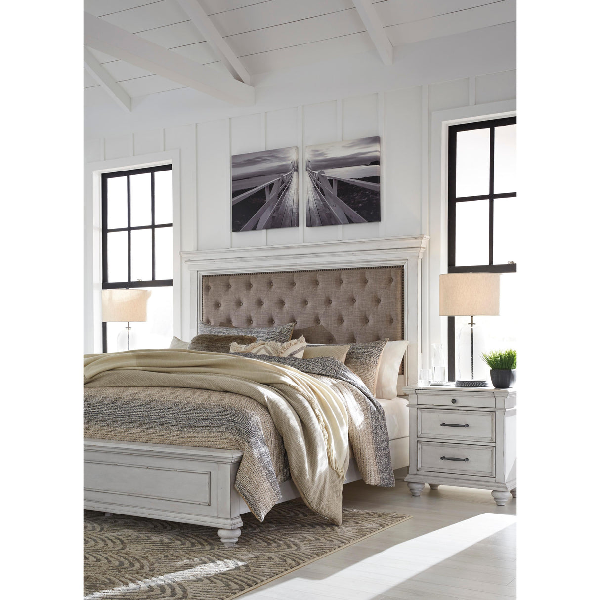  Benchcraft Kanwyn California King Panel Bed B777-158/B777-56/B777-94 IMAGE 11