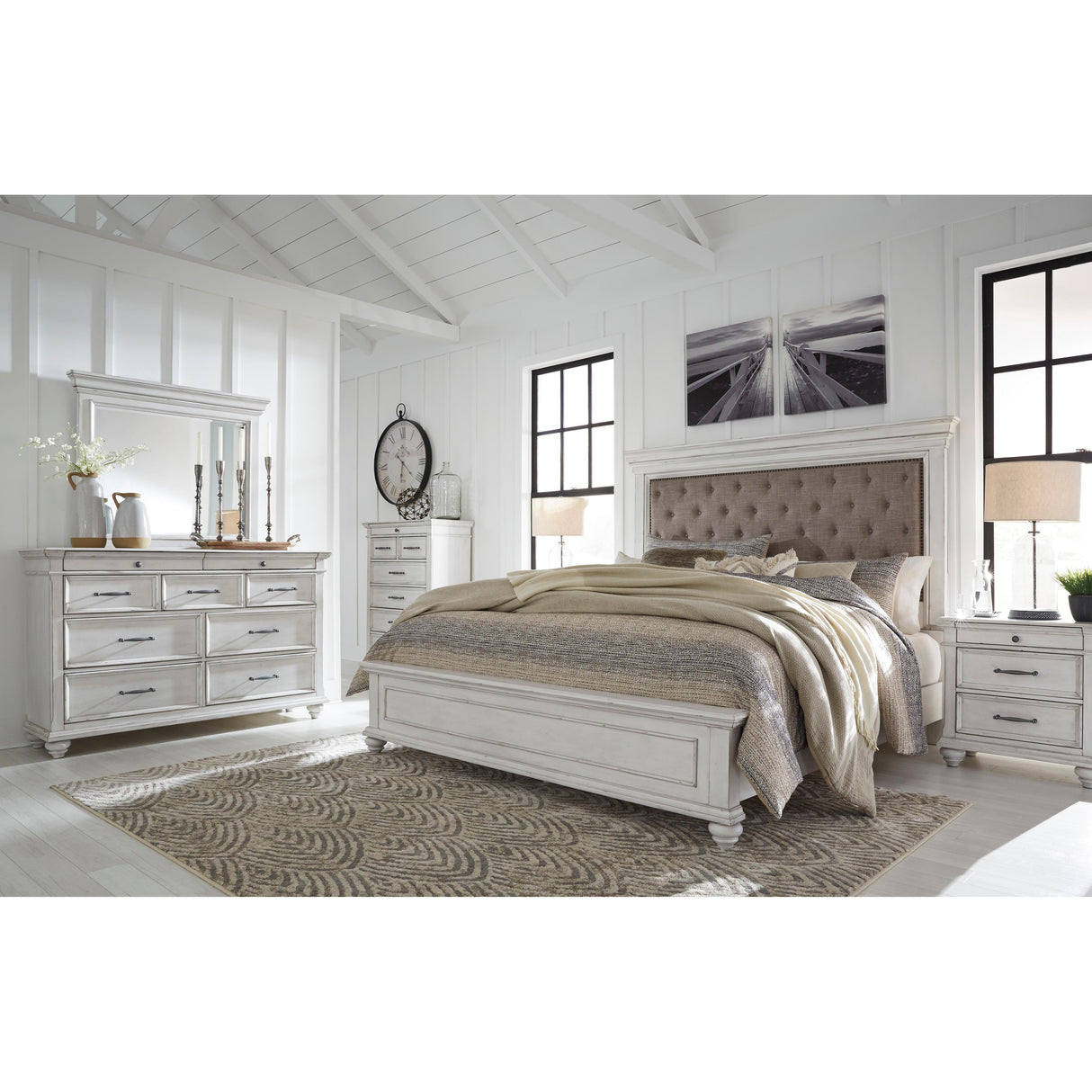  Benchcraft Kanwyn California King Panel Bed B777-158/B777-56/B777-94 IMAGE 8