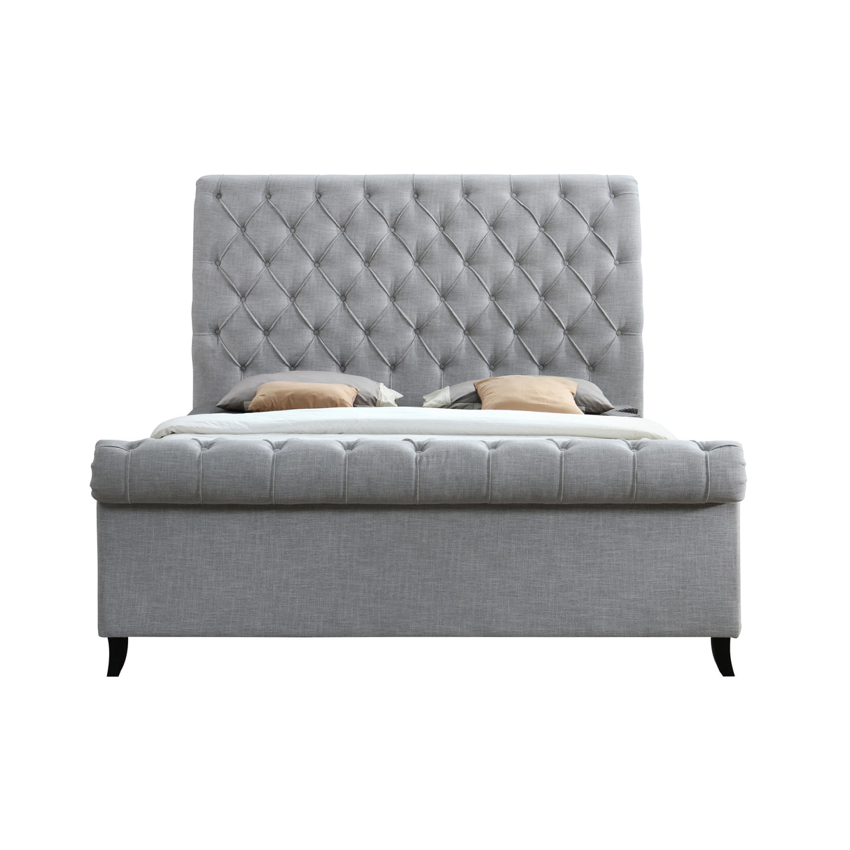  Crown Mark Kate King Upholstered Sleigh Bed 5103-K-HB/5103-K-FB/5103-KQ-RAIL IMAGE 1