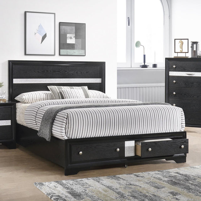  Crown Mark Regata King Panel Bed with Storage B4670-K-HBFB/B4670-K-RAIL/B4670-KQ-DRW IMAGE 1