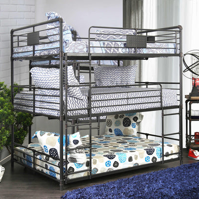  Furniture of America Olga CM-BK912F Full/Full/Full Bunk Bed IMAGE 1