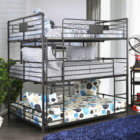  Furniture of America Olga CM-BK912F Full/Full/Full Bunk Bed IMAGE 1
