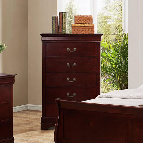  Crown Mark Louis Philip 5-Drawer Chest B3850-4 IMAGE 1