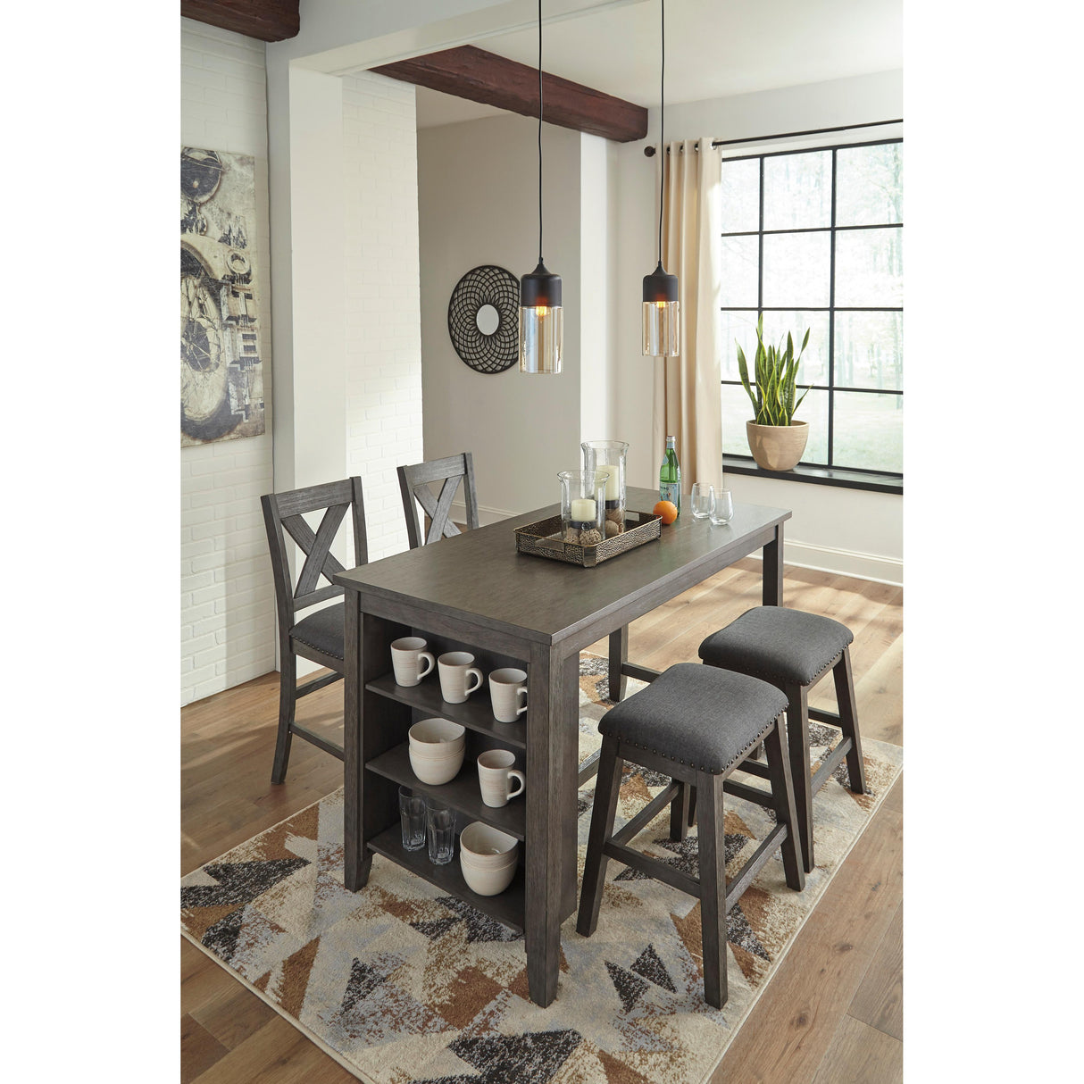  Signature Design by Ashley Caitbrook Counter Height Stool D388-024 IMAGE 4