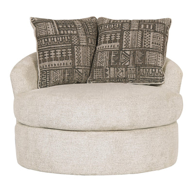  Signature Design by Ashley Soletren Swivel Fabric Accent Chair 9510444 IMAGE 1
