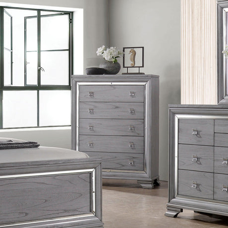  Furniture of America Alanis 5-Drawer Chest CM7579C IMAGE 2